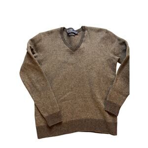 Polo Ralph Lauren Merino Wool V Neck Sweater Men Size Medium M